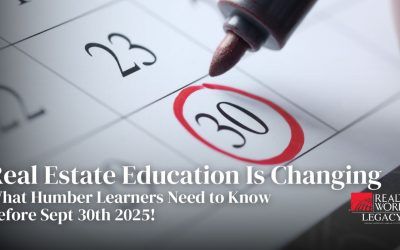 Real Estate Education Is Changing: What Humber Learners Need to Know Before Sept 30th 2025