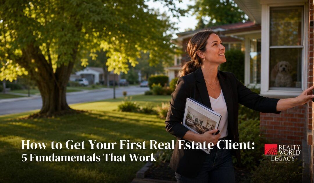 How to Get Your First Real Estate Client: 5 Fundamentals That Work